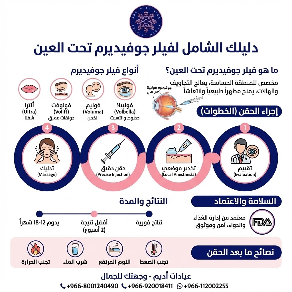 فيلر جوفيديرم تحت العين