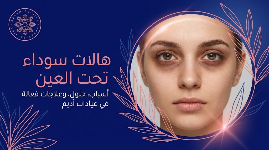 هالات سوداء تحت العين