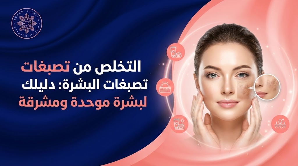 التخلص من تصبغات البشرة نهائياً: أحدث الحلول في عيادات أديم