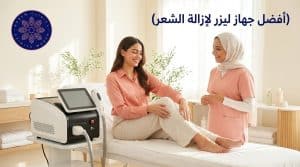 أفضل جهاز ليزر لازالة الشعر