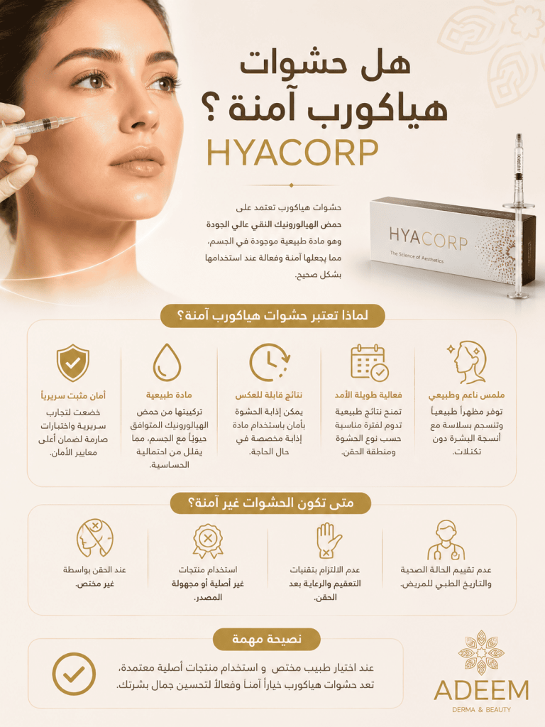 هل حشوات هياكورب آمنة فعلًا؟