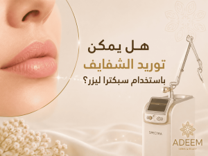 هل يمكن توريد الشفايف باستخدام سبكترا ليزر